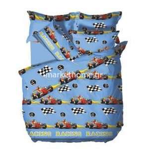 Σετ σεντόνια μονά racing cars