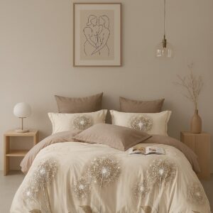 Σετ Σεντόνια μονά-ημίδιπλα 3 Τεμαχίων με Λάστιχο